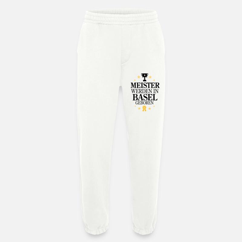 Masters Basel - Heavyweight Jogging Pants - made by SPREAD  - OFF WHITE