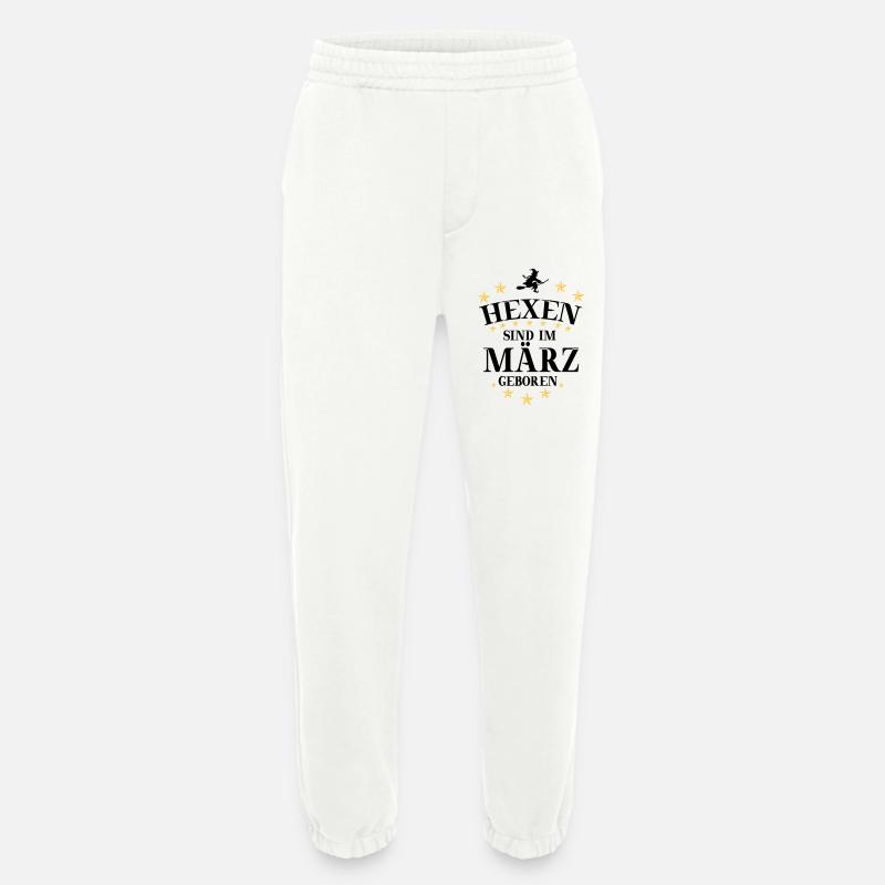 Hexen März - Heavyweight Jogginghose - made by SPREAD  - OFF WHITE