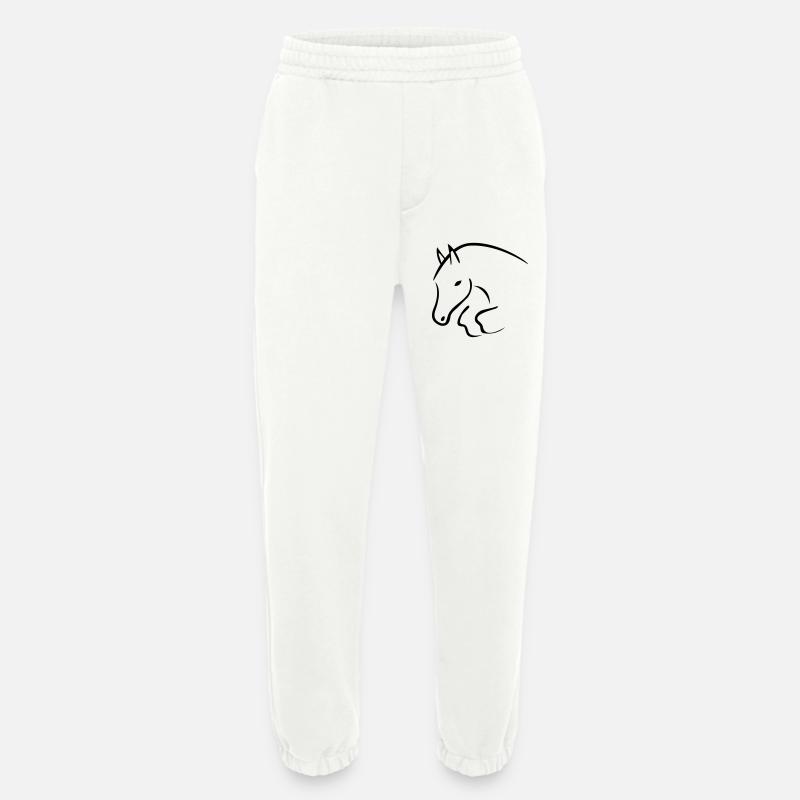 magic13 - Heavyweight Jogging Pants - made by SPREAD  - OFF WHITE