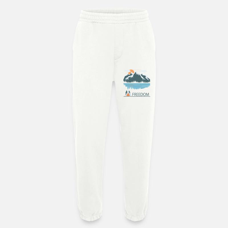 tent - Heavyweight Jogging Pants - made by SPREAD - OFF WHITE