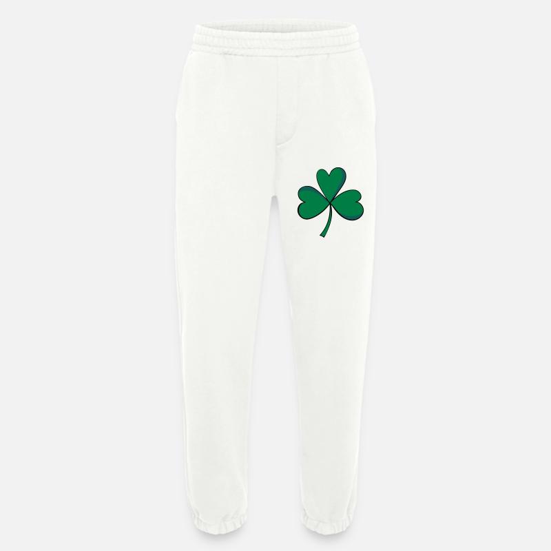 Clover - Heavyweight Jogging Pants - made by SPREAD  - OFF WHITE