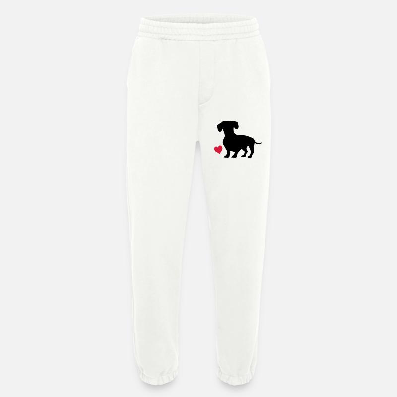 Dackel - Heavyweight Jogginghose - made by SPREAD  - OFF WHITE