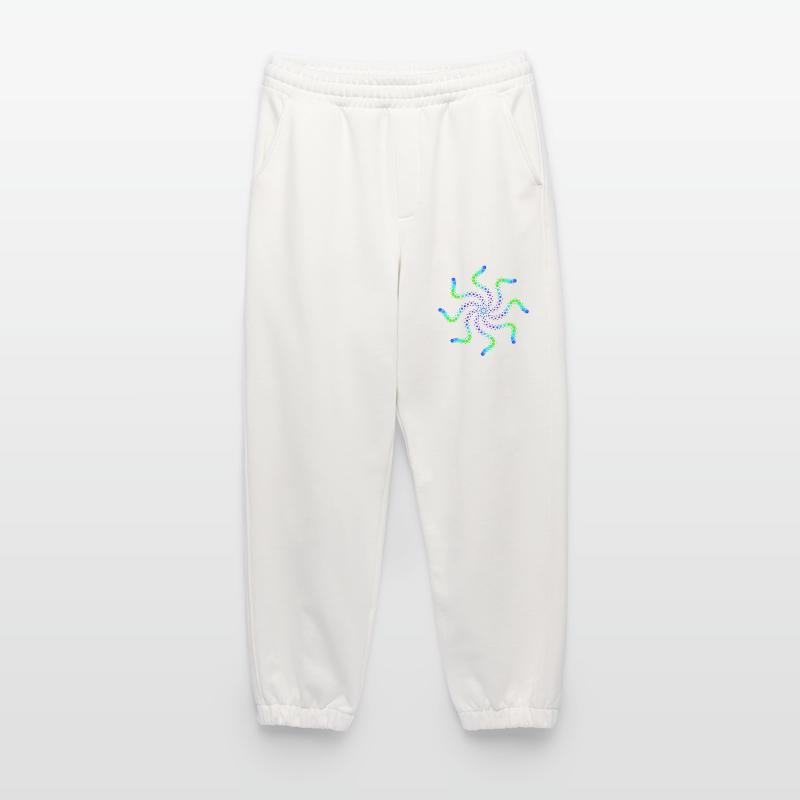 Psychedelic Heavyweight Jogging Pants - made by SPREAD 