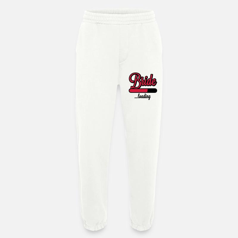 Bride loading | Hen Night - Heavyweight Jogging Pants - made by SPREAD  - OFF WHITE