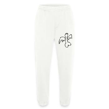 flying flying penis cock exit-shirt - Heavyweight Jogging Pants - made by SPREAD  - OFF WHITE - Front