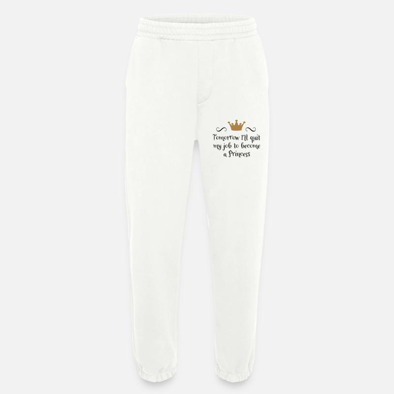 Princess - Heavyweight Jogging Pants - made by SPREAD  - OFF WHITE