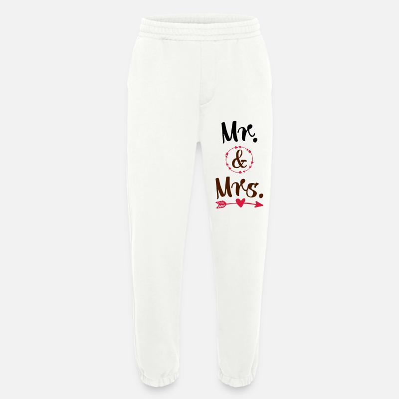 wedding - Heavyweight Jogging Pants - made by SPREAD - OFF WHITE