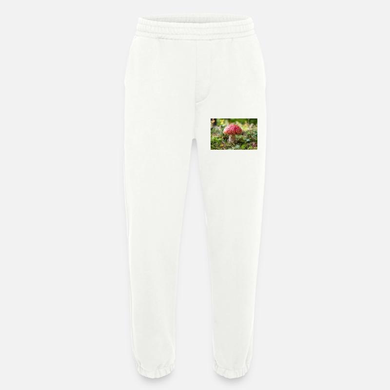 Toadstool - Heavyweight Jogging Pants - made by SPREAD  - OFF WHITE