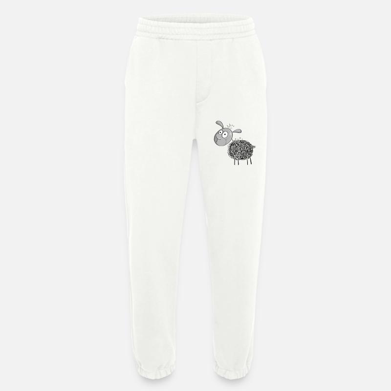 Kleines Wollschaf - Schaf Comic - Heavyweight Jogginghose - made by SPREAD  - OFF WHITE