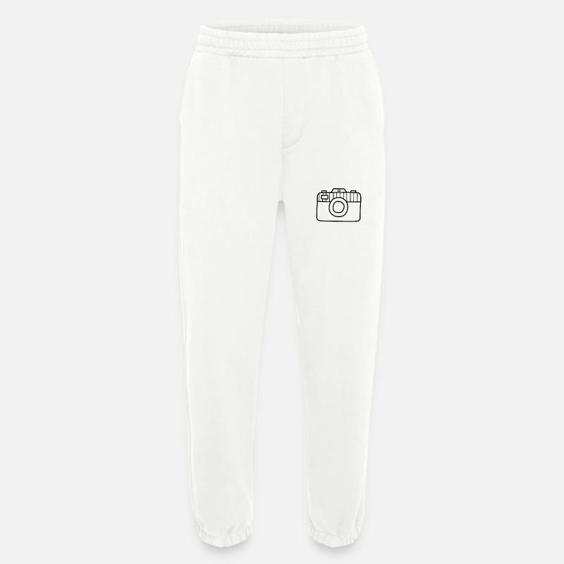 Foto Kamera - Heavyweight Jogginghose - made by SPREAD  - OFF WHITE