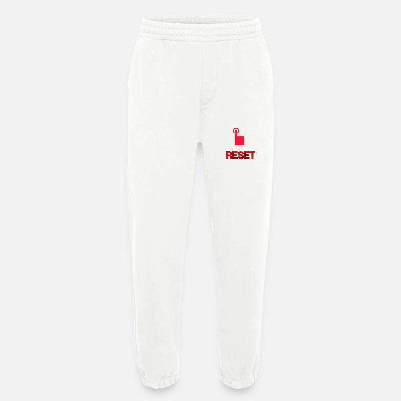 Neustart Knopf - Heavyweight Jogginghose - made by SPREAD  - OFF WHITE