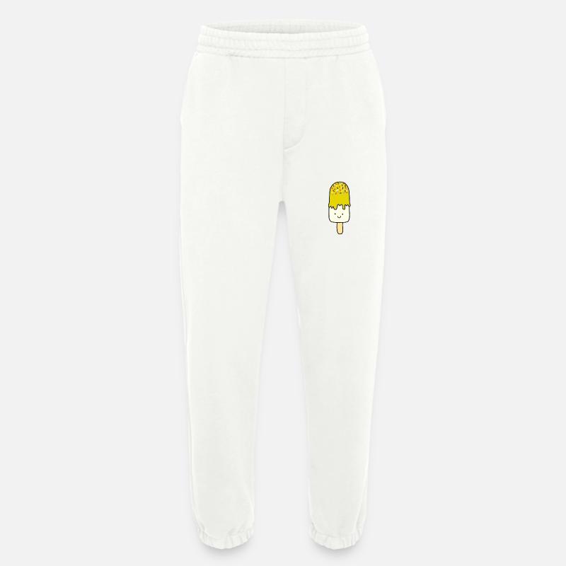 Eiscreme Eis Essen - Heavyweight Jogginghose - made by SPREAD  - OFF WHITE