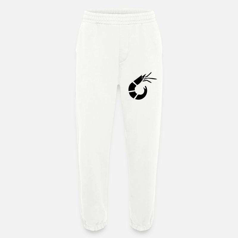 Garnele - Krabbe - Shrimp -Fischerei - Heavyweight Jogginghose - made by SPREAD  - OFF WHITE