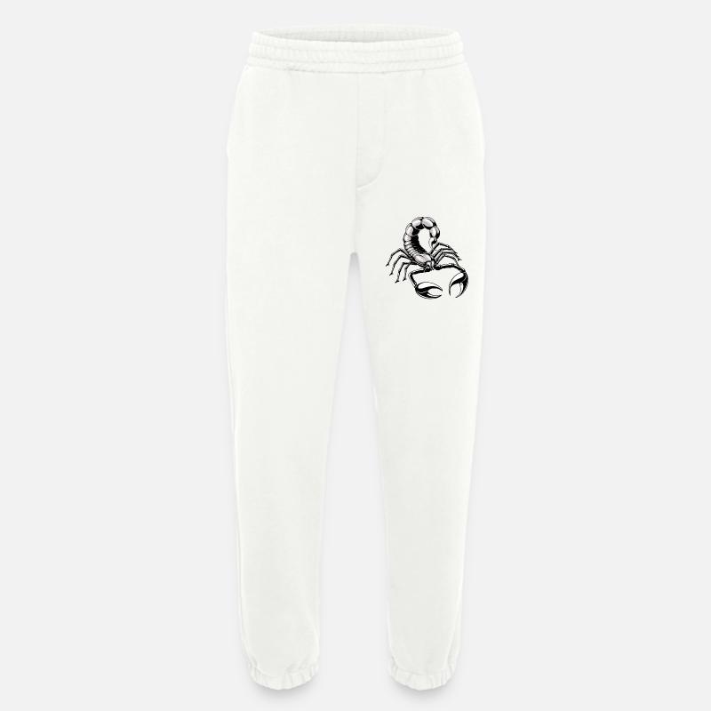 Skorpion - silber - grau - Heavyweight Jogginghose - made by SPREAD  - OFF WHITE