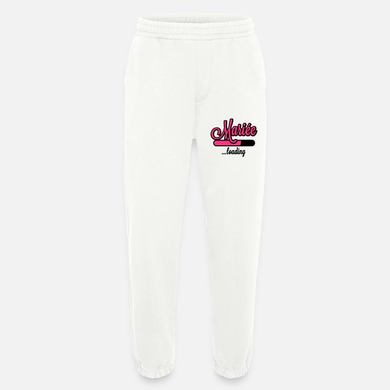 Mariée loading - Heavyweight Jogging Pants - made by SPREAD  - OFF WHITE