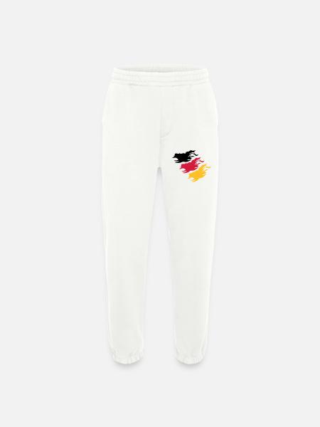 Conception Allemagne - Pantalon de jogging bio épais fabriqué en UE - OFF WHITE
