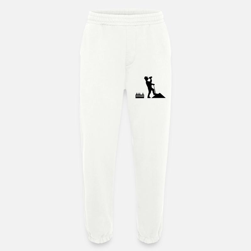 Bauarbeiter - Heavyweight Jogginghose - made by SPREAD  - OFF WHITE