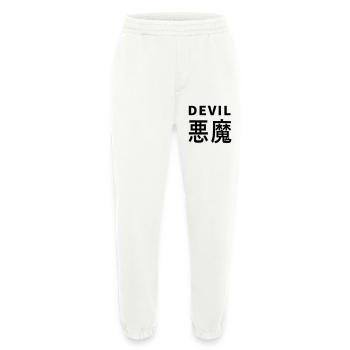 Le Kajni du Diable - Pantalon de jogging bio épais fabriqué en UE - OFF WHITE - Devant