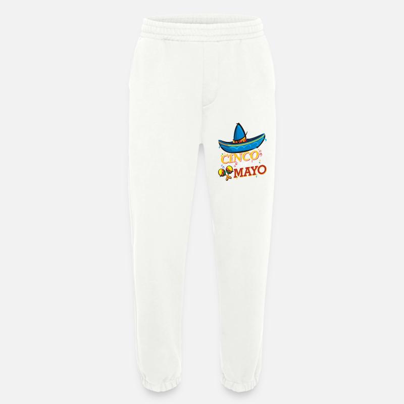 cinco de mayo - 5 de mayo - Heavyweight Jogginghose - made by SPREAD  - OFF WHITE