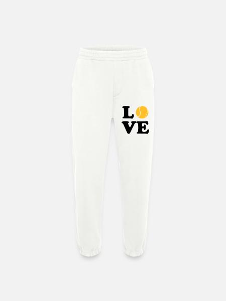 Tennis - Heavyweight Jogging Pants - made by SPREAD  - OFF WHITE