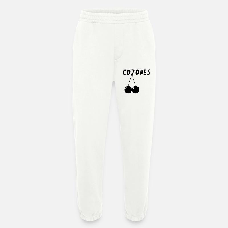 cojones - Heavyweight Jogginghose - made by SPREAD  - OFF WHITE