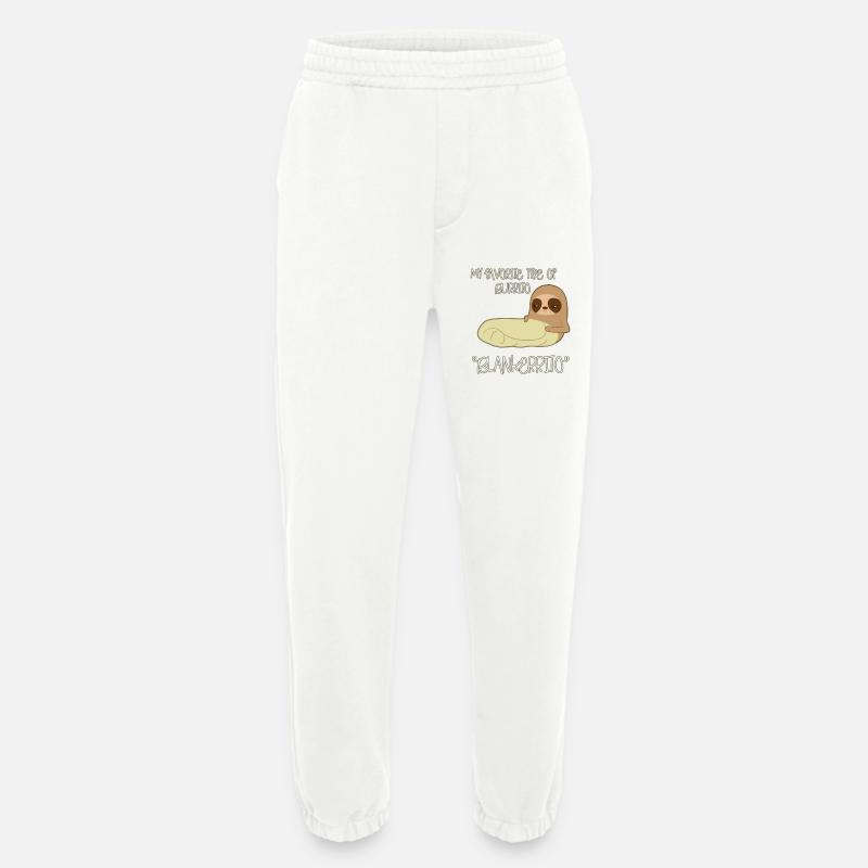 Faultier Burrito - Heavyweight Jogginghose - made by SPREAD  - OFF WHITE
