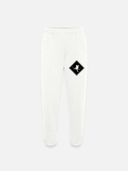 Ski Schild - Heavyweight Jogginghose - made by SPREAD  - OFF WHITE
