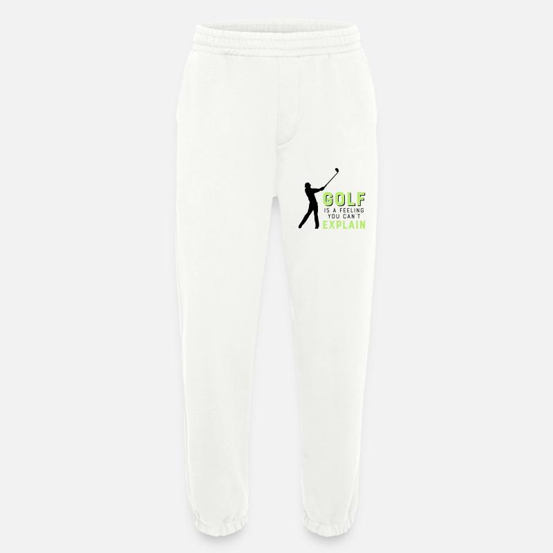 golf - Heavyweight Jogging Pants - made by SPREAD  - OFF WHITE