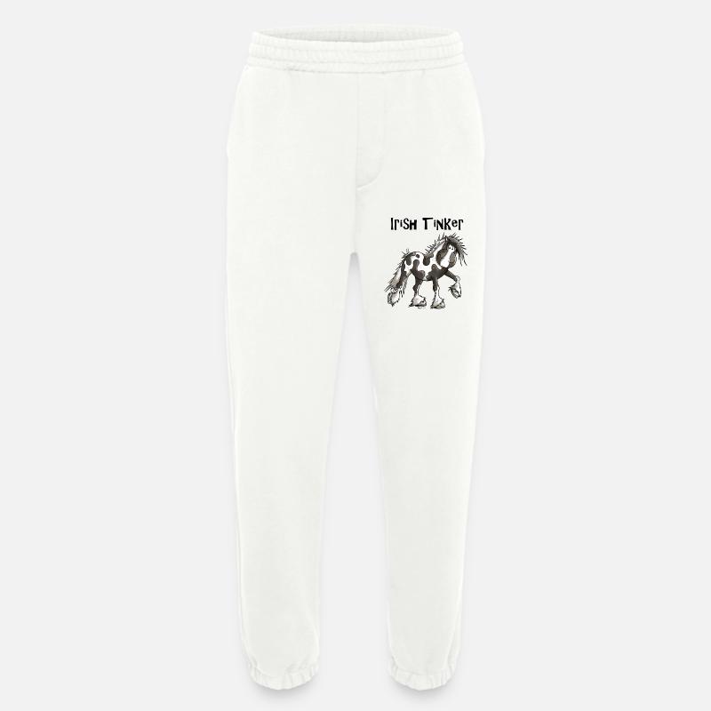 Tracy der Irish Tinker - Heavyweight Jogginghose - made by SPREAD  - OFF WHITE