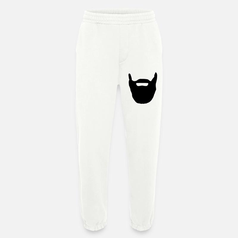 Beard - Heavyweight Jogging Pants - made by SPREAD  - OFF WHITE