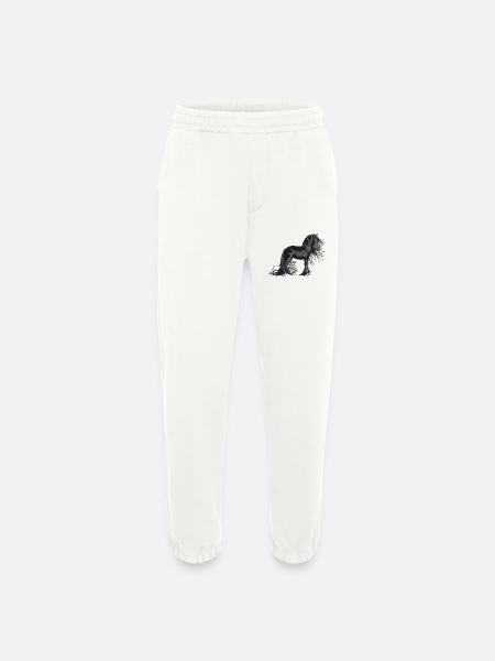 Sweet Friesian Horse - Heavyweight Jogging Pants - made by SPREAD - OFF WHITE