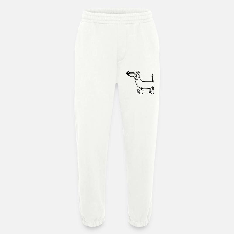 Der Dackel - Heavyweight Jogginghose - made by SPREAD  - OFF WHITE