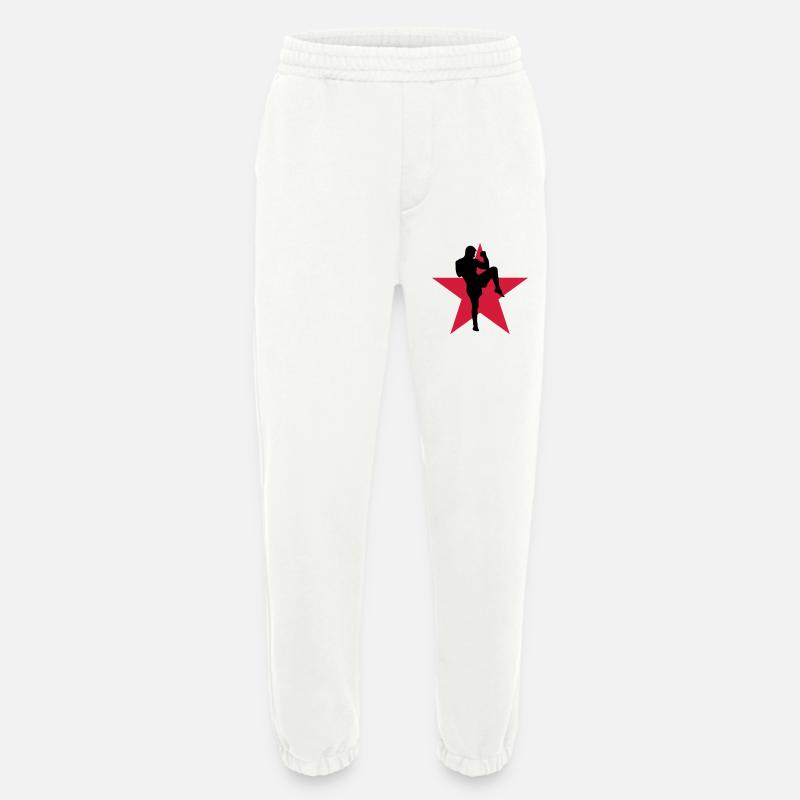 Kickboxen / Kickboxing / Kickboxer / Kick Boxing - Heavyweight Jogginghose - made by SPREAD  - OFF WHITE