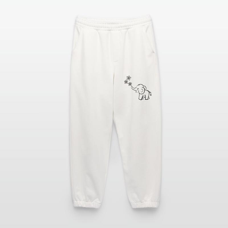 elephant Heavyweight Jogging Pants - made by SPREAD 