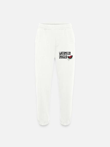 Watermelon smuggler - Heavyweight Jogging Pants - made by SPREAD - OFF WHITE