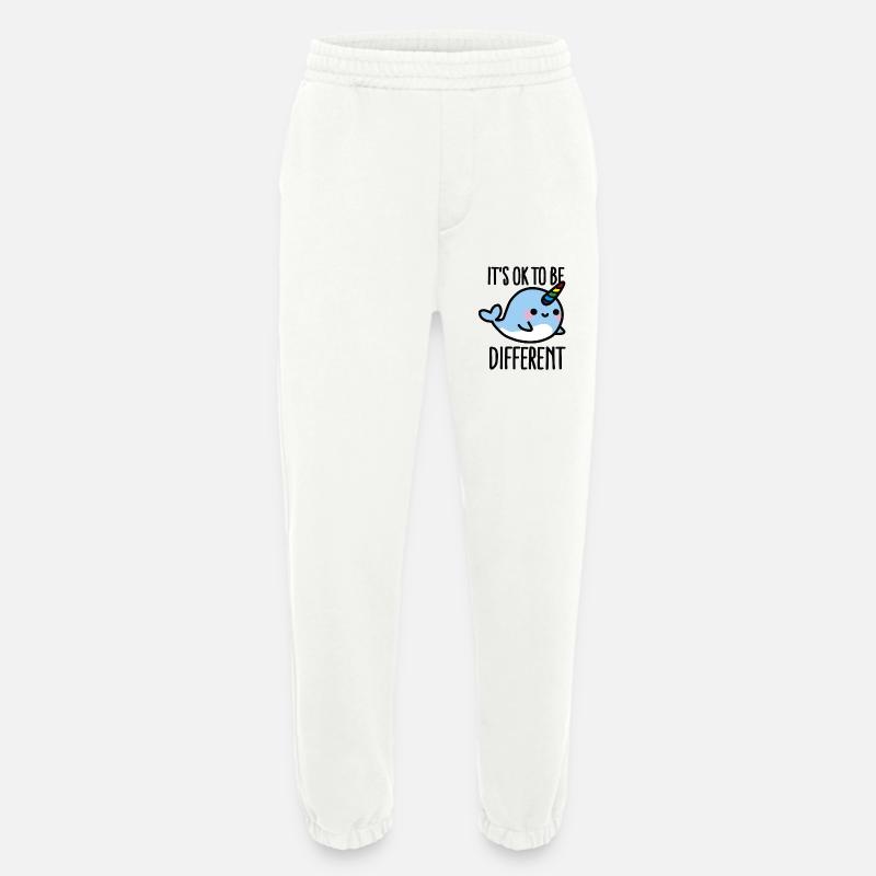It's ok to be different - Heavyweight Jogginghose - made by SPREAD  - OFF WHITE