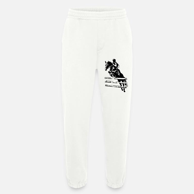 Springreiter Reiter - Heavyweight Jogginghose - made by SPREAD  - OFF WHITE