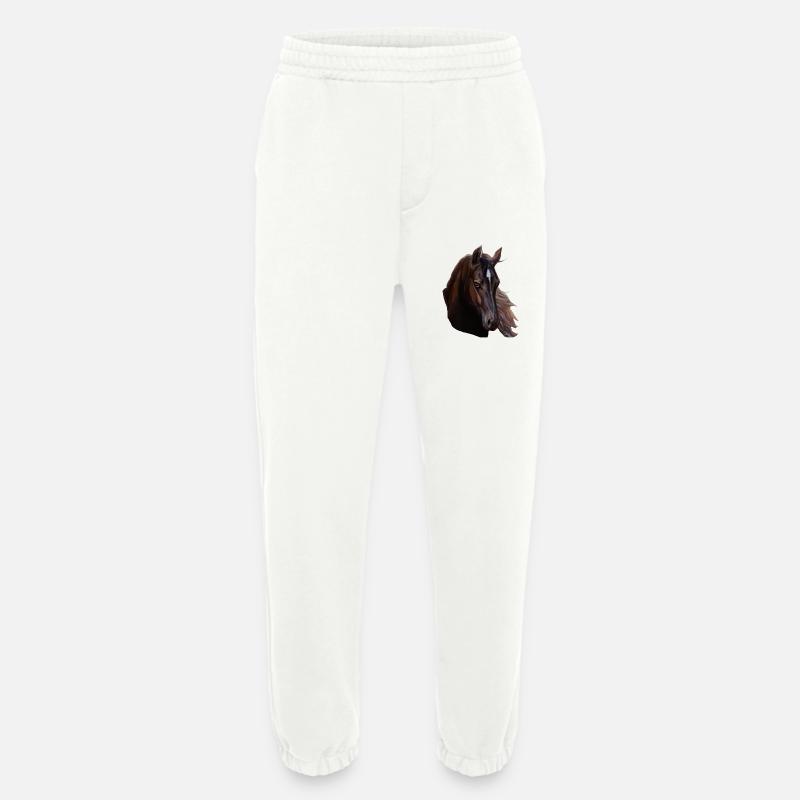 Pferd - Heavyweight Jogginghose - made by SPREAD  - OFF WHITE