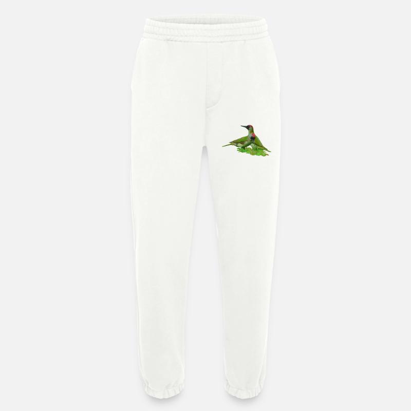 gruenspecht vogel - Heavyweight Jogginghose - made by SPREAD  - OFF WHITE