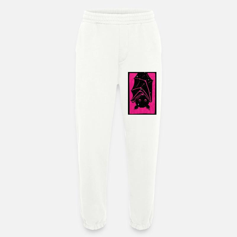 Spacebat Print - Heavyweight Jogginghose - made by SPREAD  - OFF WHITE