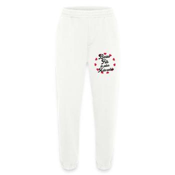 Beau Fils - Beau-Fils - Famille - Mariage - Tshirt - Heavyweight Jogging Pants - made by SPREAD  - OFF WHITE - Front