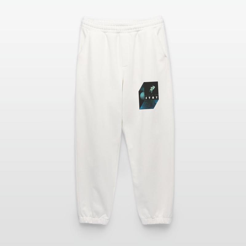 séjour / code morse Pantalon de jogging bio épais fabriqué en UE