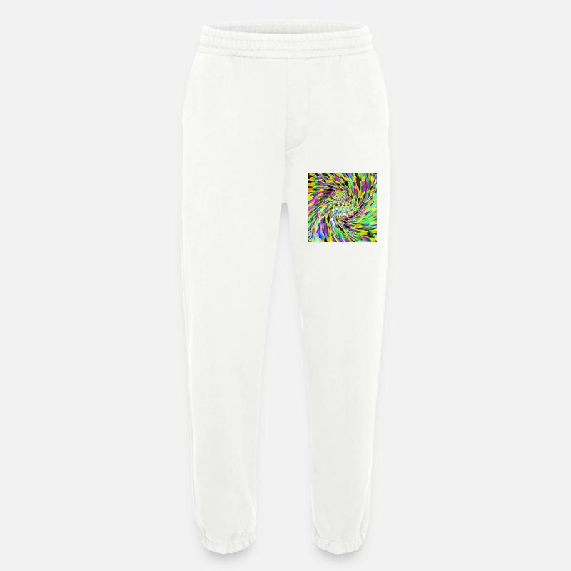 Psychedelischer Wirbel - Heavyweight Jogginghose - made by SPREAD  - OFF WHITE