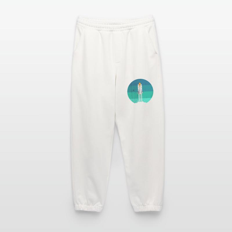 Space rocket rocket launch Heavyweight Jogging Pants - made by SPREAD 