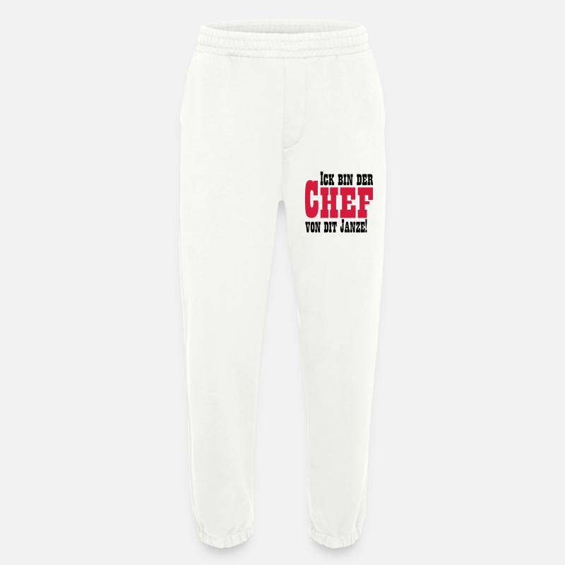 Chef von dit janze - Heavyweight Jogginghose - made by SPREAD  - OFF WHITE