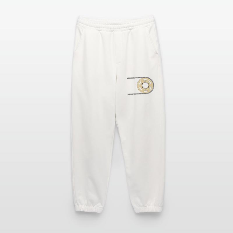 Sprocket chain composite cracks Heavyweight Jogging Pants - made by SPREAD 