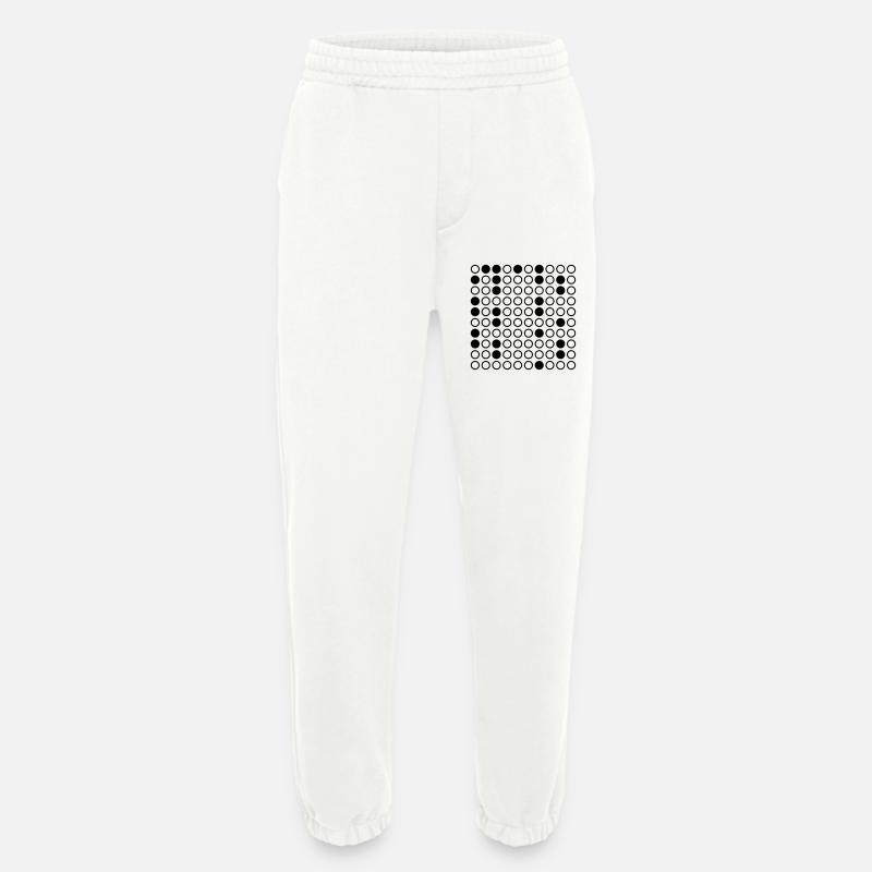 Nerdy Design "Primzahlen" bis 100 - Heavyweight Jogginghose - made by SPREAD  - OFF WHITE