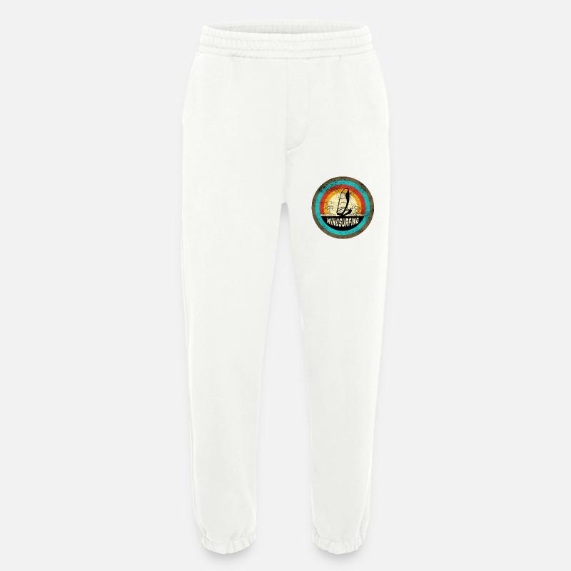 Windsurfing Design - Heavyweight Jogginghose - made by SPREAD  - OFF WHITE