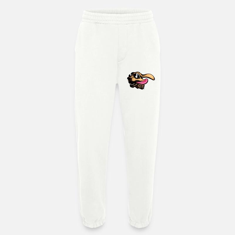 Hund Hunde - Heavyweight Jogginghose - made by SPREAD - OFF WHITE