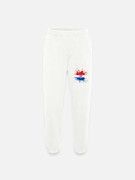 Kroatien Splatter Croatia - Heavyweight Jogginghose - made by SPREAD  - OFF WHITE